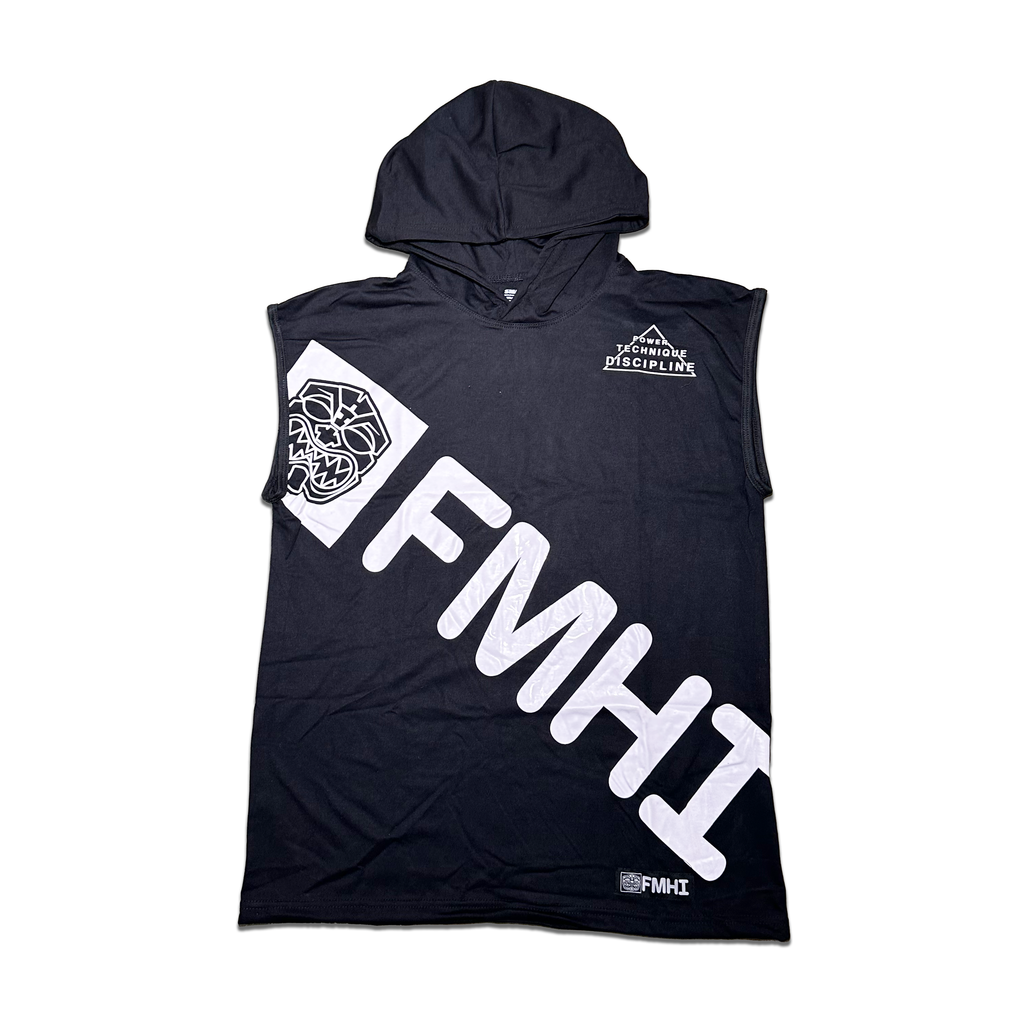 Hooded wordmark Tank top
