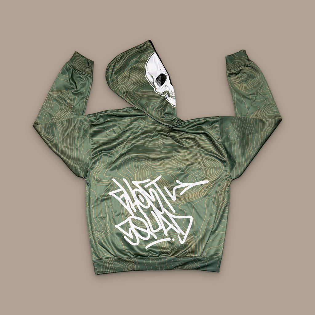 GREEN XREAPER ZIP-UP