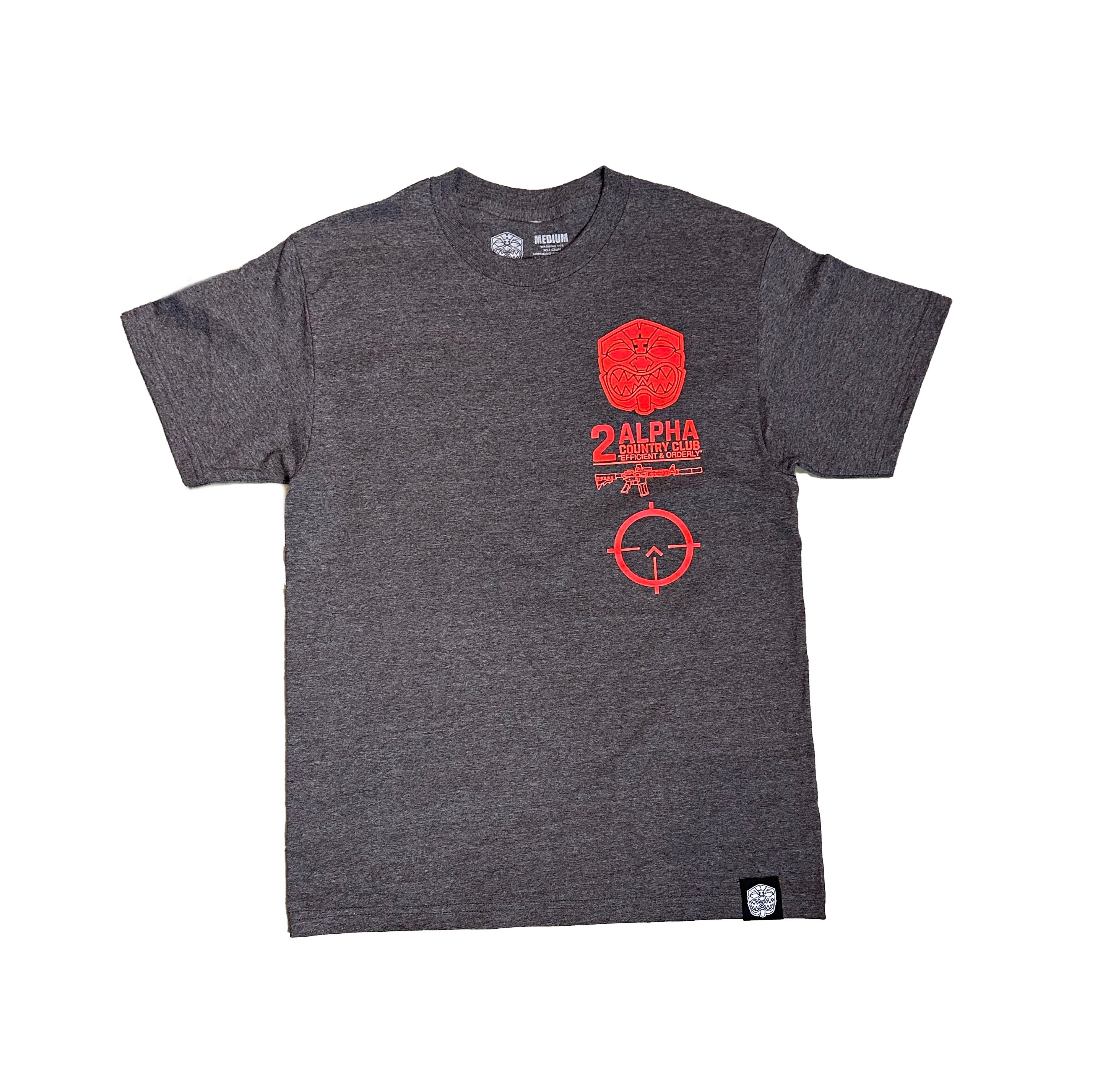 2ALPHA POCKET SHIRT GREY/HI VIZ