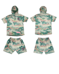 GREEN HEXAGON RUNNER SET- (GREEN)