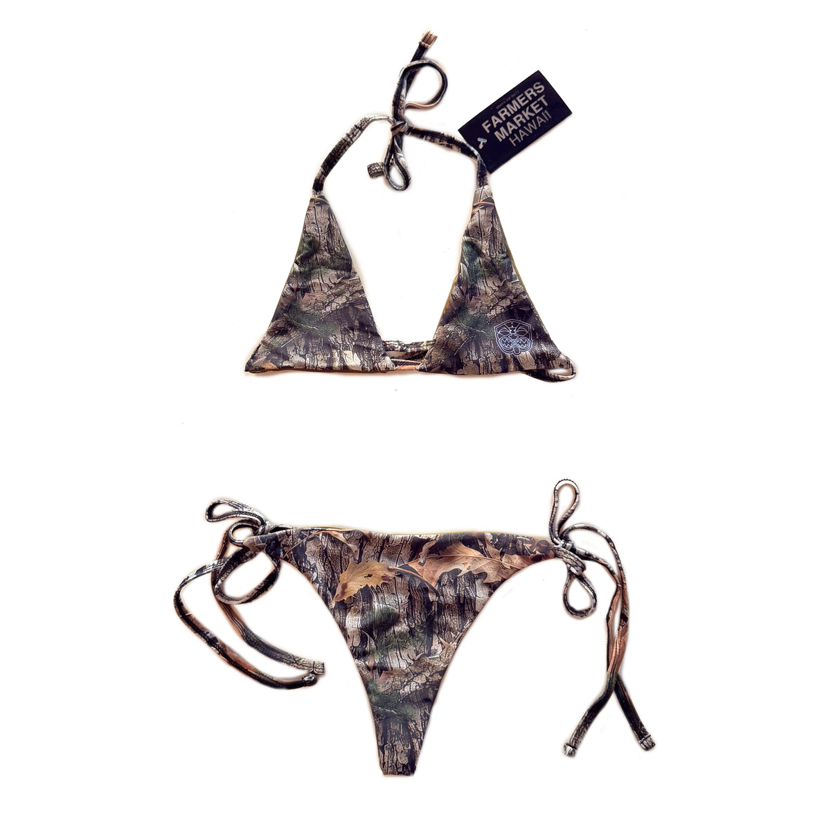 MOSSY CAMO REVERSIBLE STRING BIKINI – FARMERS MARKET HAWAII
