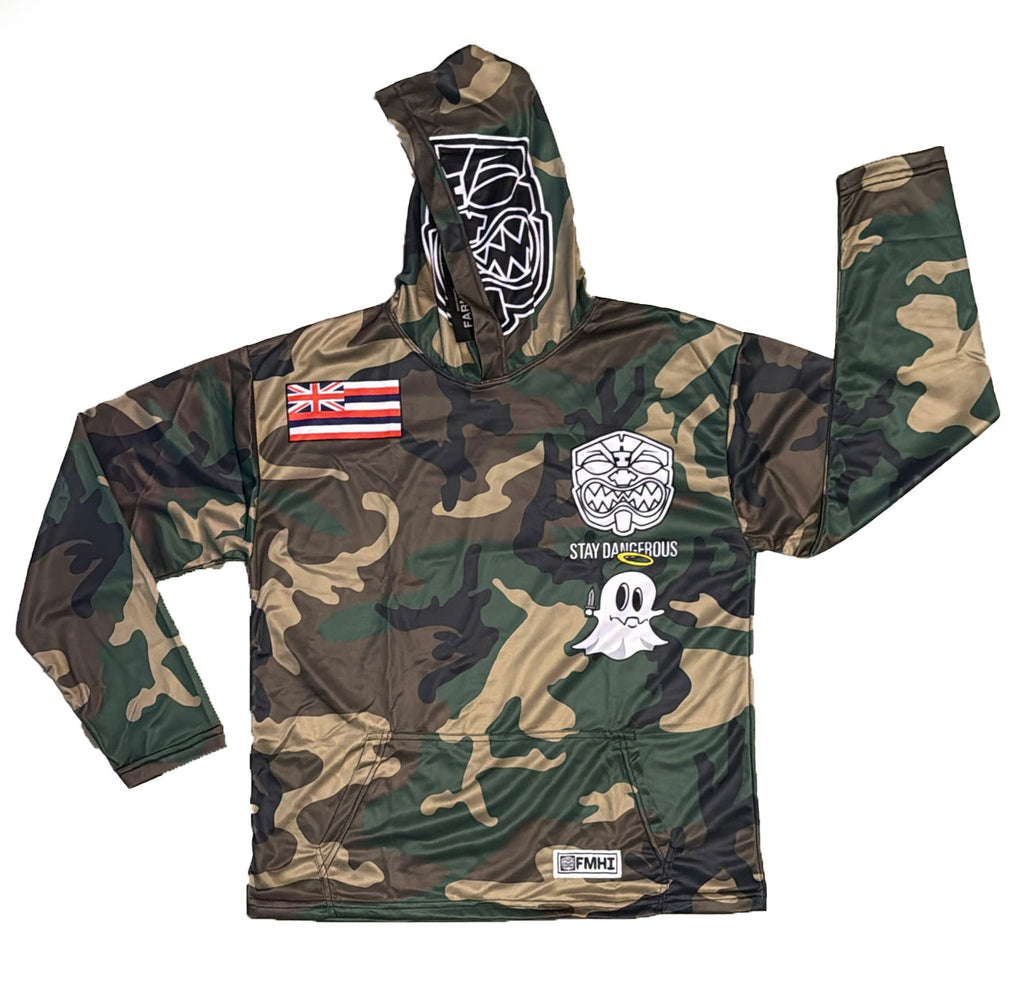 OG CAMO STAY DANGEROUS LONG SLEEVE DRI-FIT