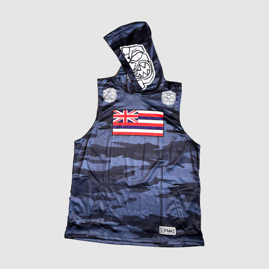 "RUN IT BACK" HOODED TANK