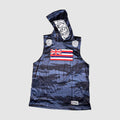 "RUN IT BACK" HOODED TANK
